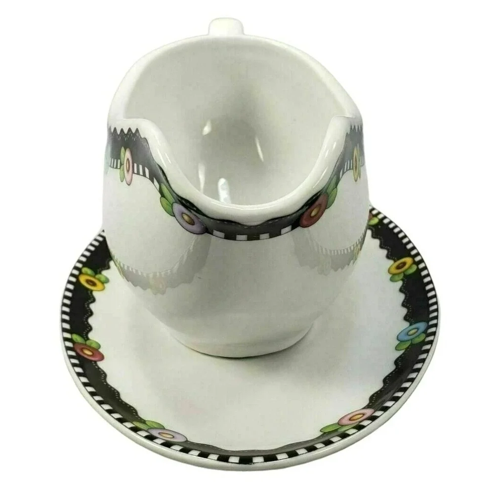 Mary Engelbreit Gravy Boat Underplate Love Home Family Friend Enesco Retired